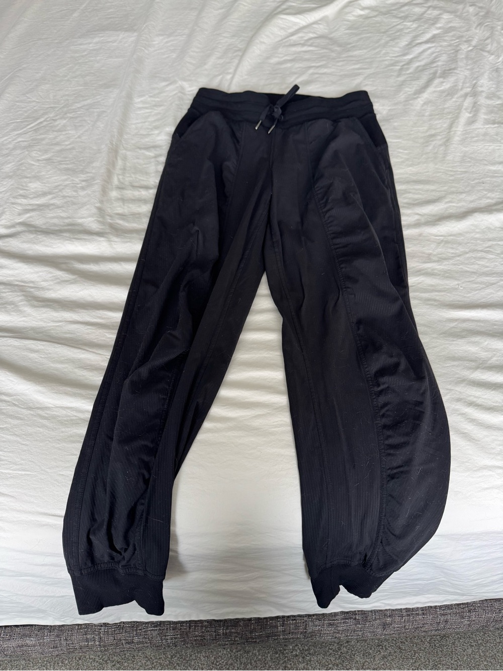 Womens Black lululemon Jogger Pants - Casual Comfort